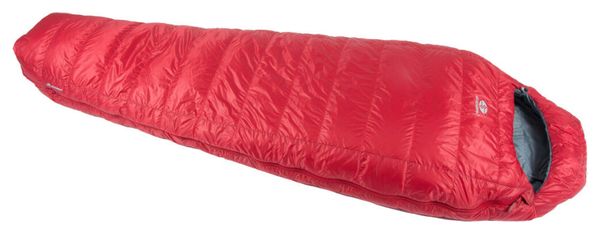 Sac de couchage momie SirJoseph trekking Rimo III 600-Droite 200 cm-Rouge