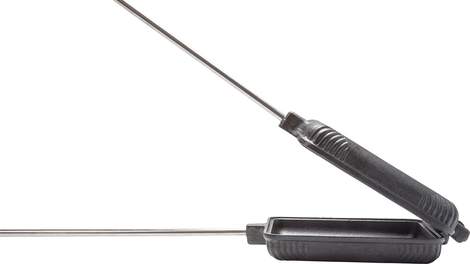 Petromax Gusseisen Sandwicheisen mit Handstab 72,5 cm