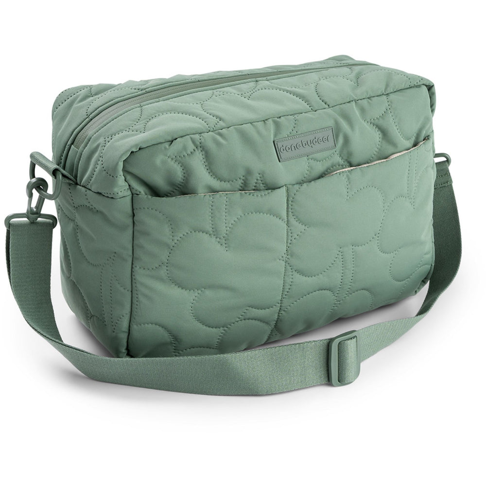 Køb DonebyDeer Green Quiltet Barnevognstaske