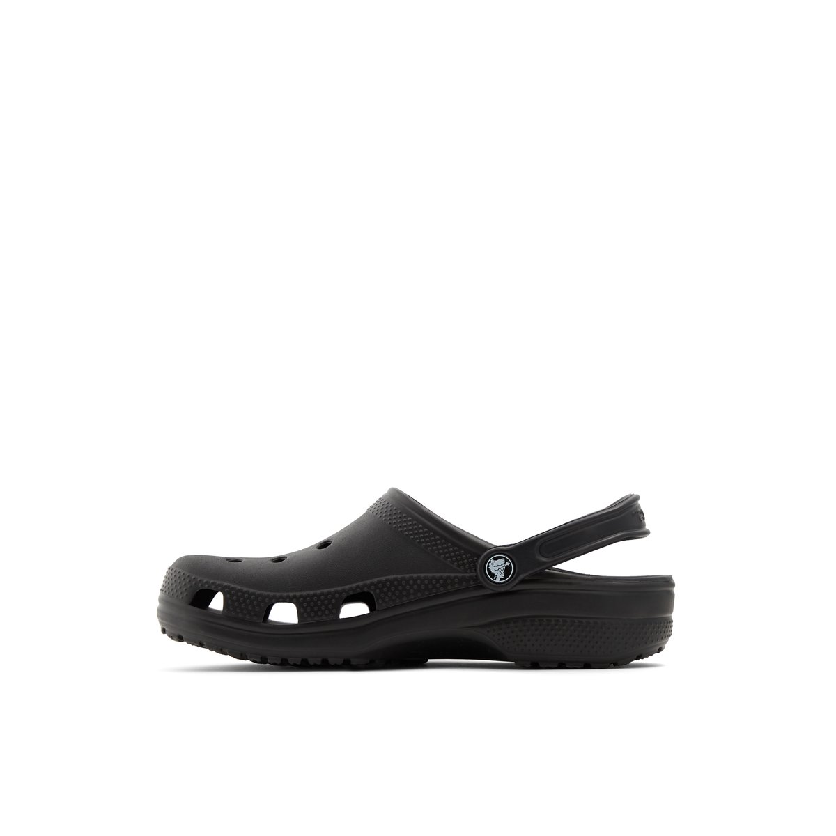 CROCS-Classic-m-Sabot d'eau - Talon plat - Noir