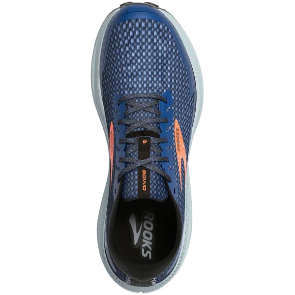 Chaussure trail BROOKS DIVIDE 4 BLUE/NAVY/FIRECRACKER