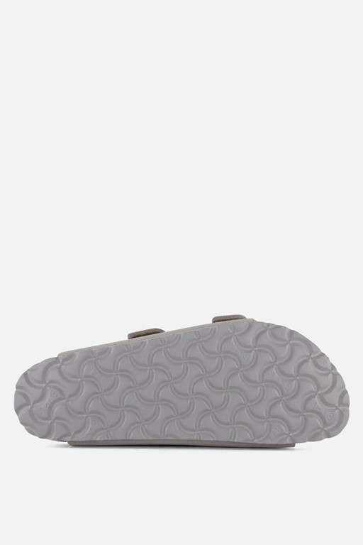 Birkenstock Arizona Slippers grijs Imitatieleer