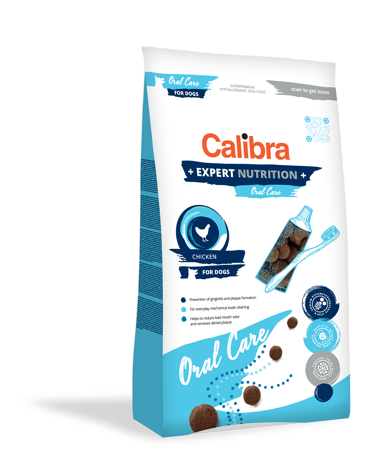 Calibra Dog Expert Nutrition Oral Care Chicken & Rice 2 kg
