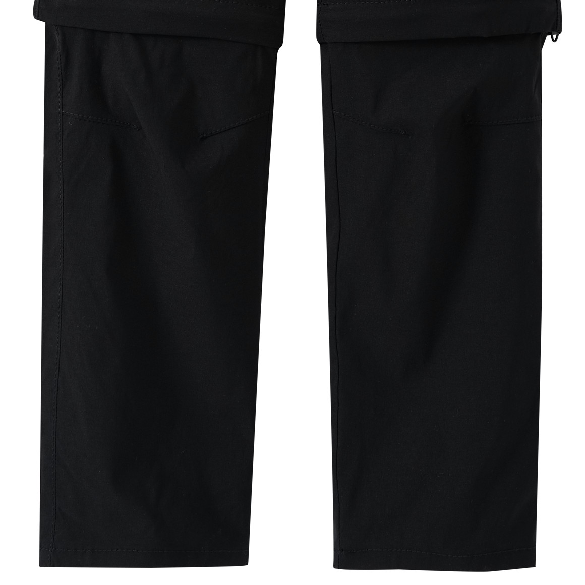 Yigga Kinder Trekking-Hose mit Zippertasche schwarz