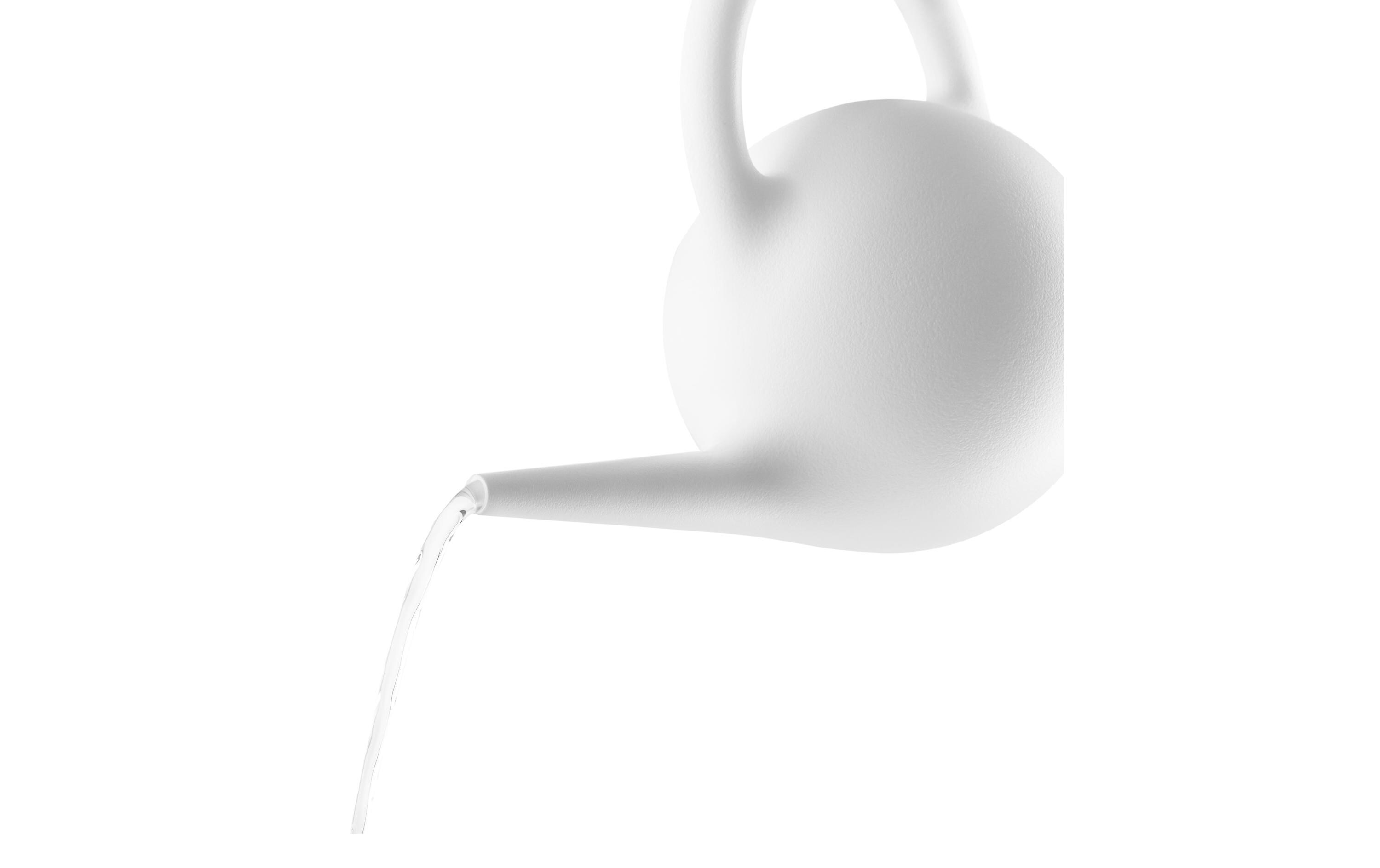 Giesskanne Globe 2.5 l, WeissGiesskanne mit Kugelform