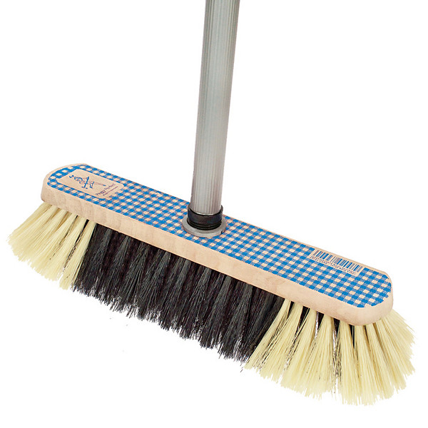 Peggy Perfect Balai avec un manche, bois, brosse synthétique
