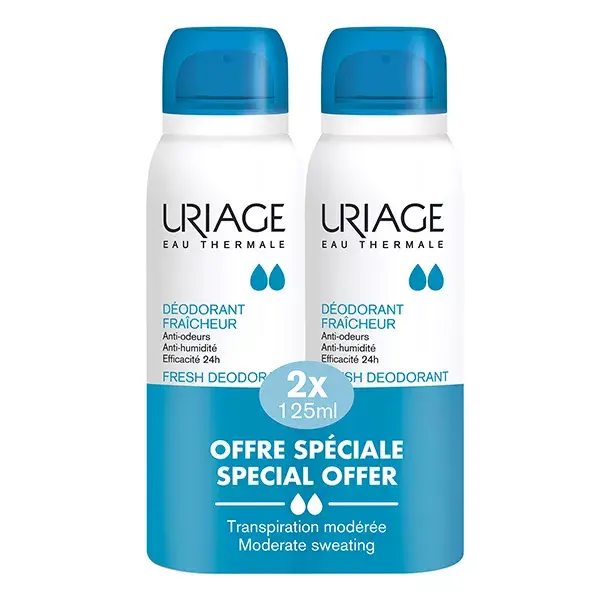 Desodorante Uriage Freshness Promo 125ml Pacote com 2