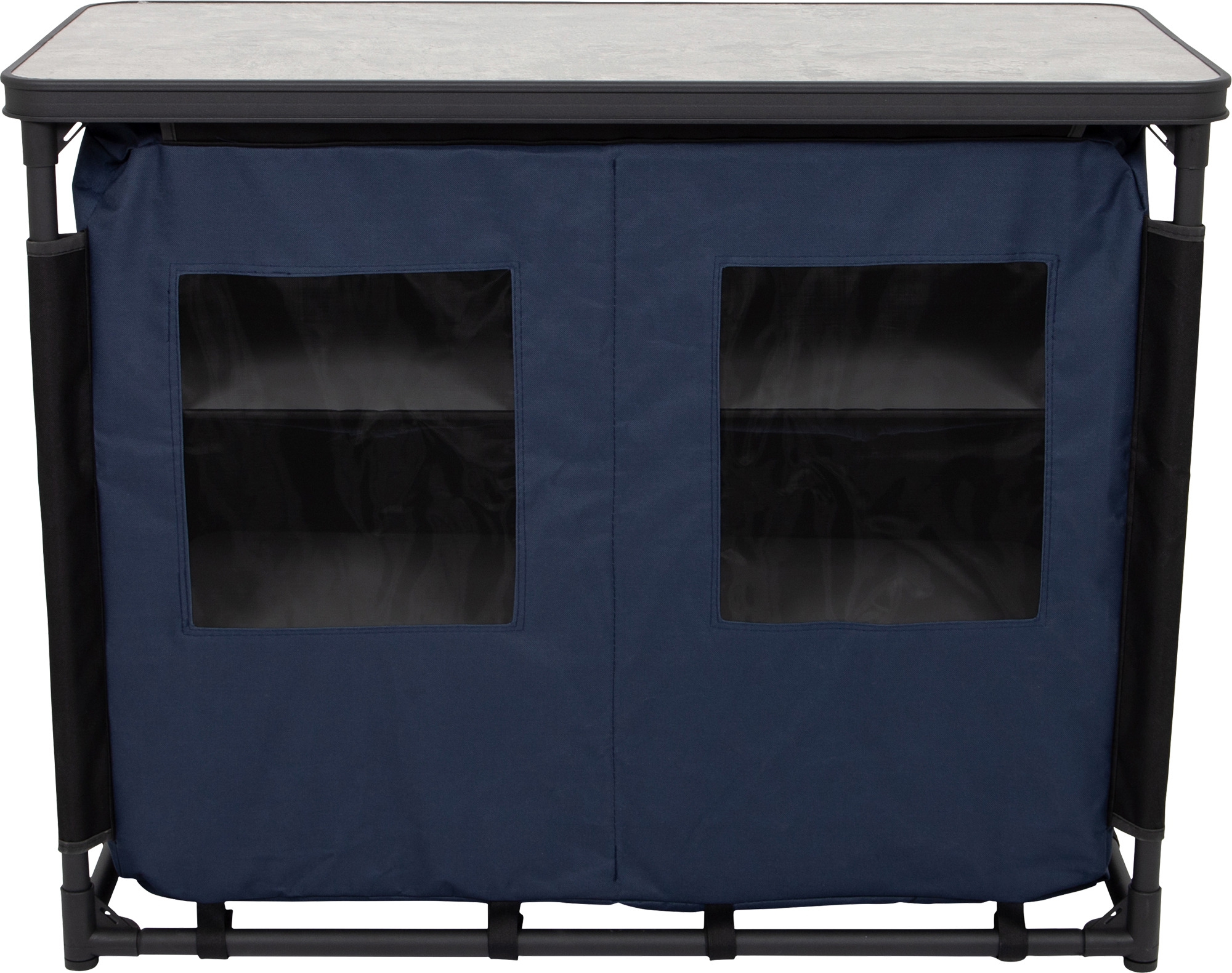Bo-Camp Kochinsel/Faltschrank Industrial Hubbard, Campingschrank