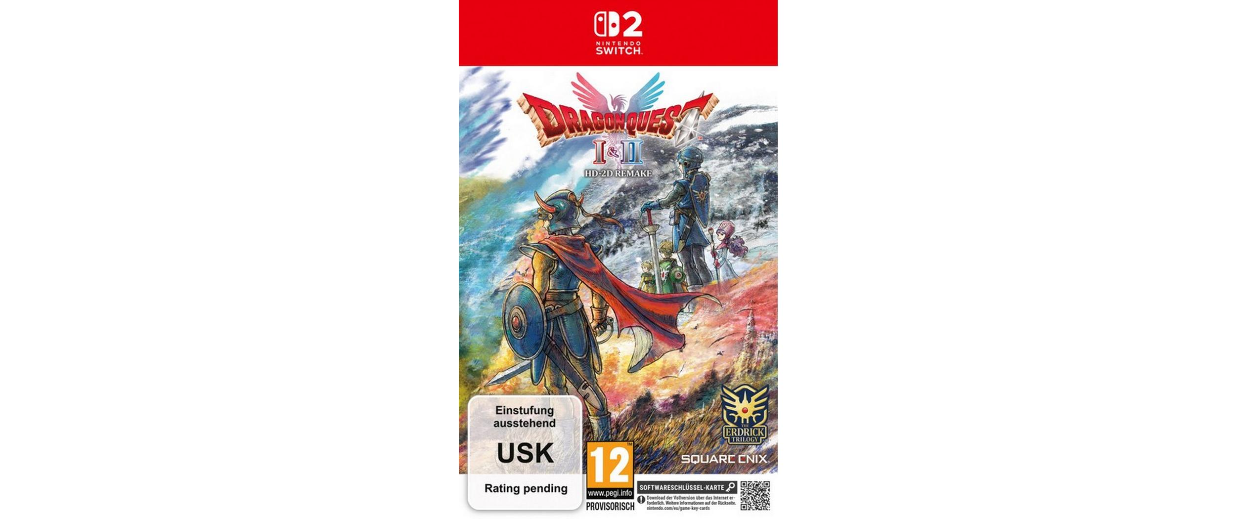 Dragon Quest I + II HD - 2D RemakeAbenteuer- & Rollenspiel für Nintendo Switch 2