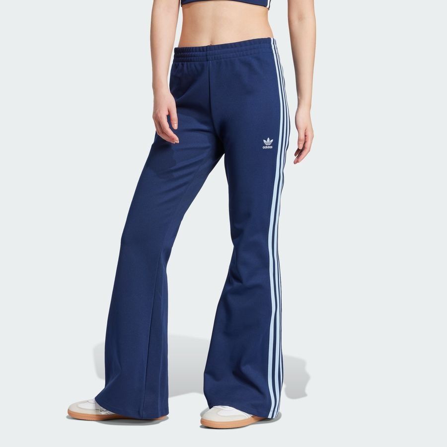 Adidas Original Pantalon de survêtement évasé 3 bandes Adicolor