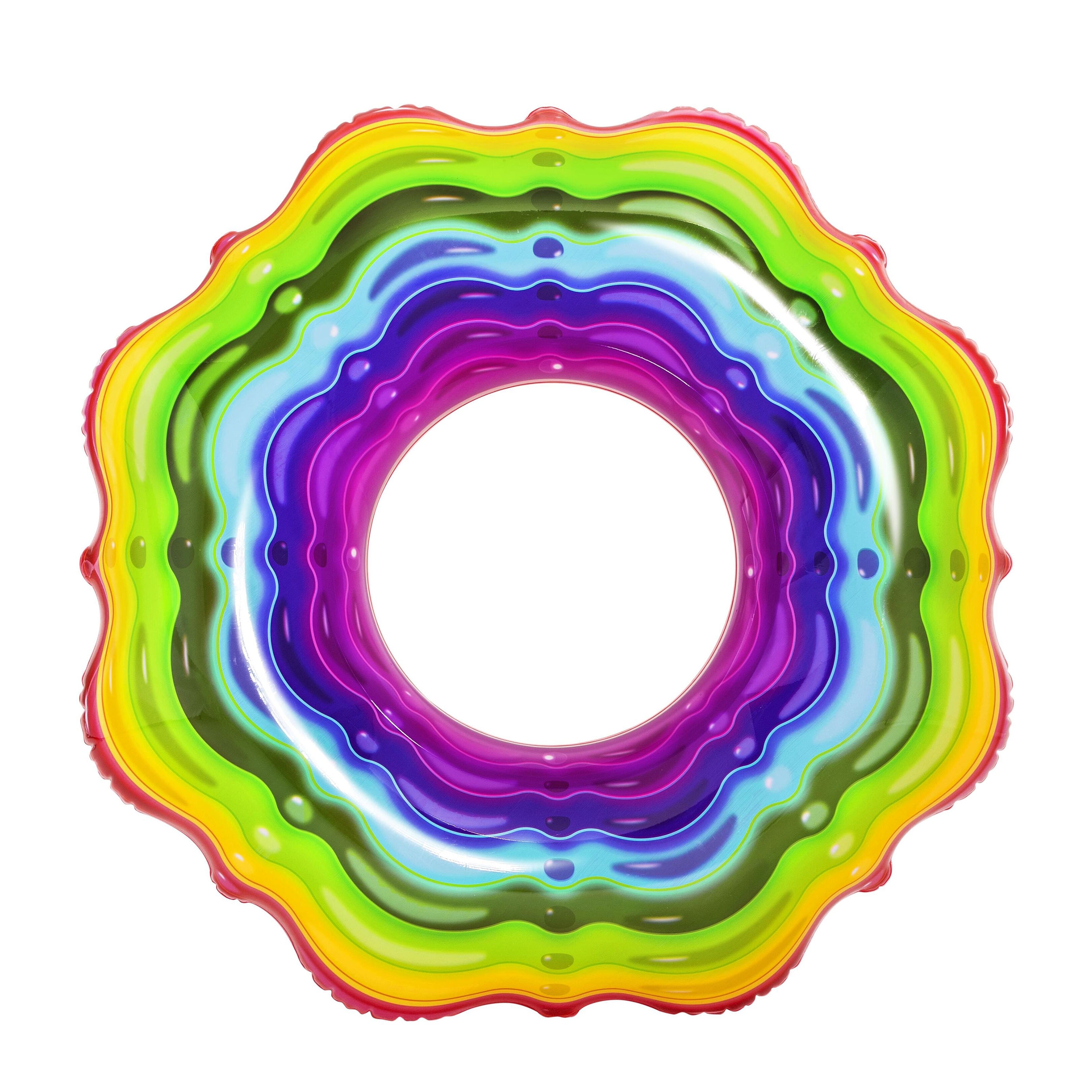 Schwimmring Regenbogen 106 cm