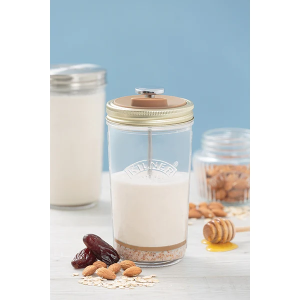Kit de fabrication de lait végétal 2 x 0,5 L Kilner Kilner