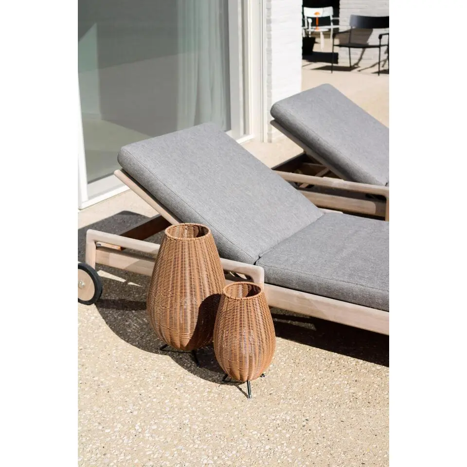 Lucide COLIN IP44 Tafellamp - Naturel