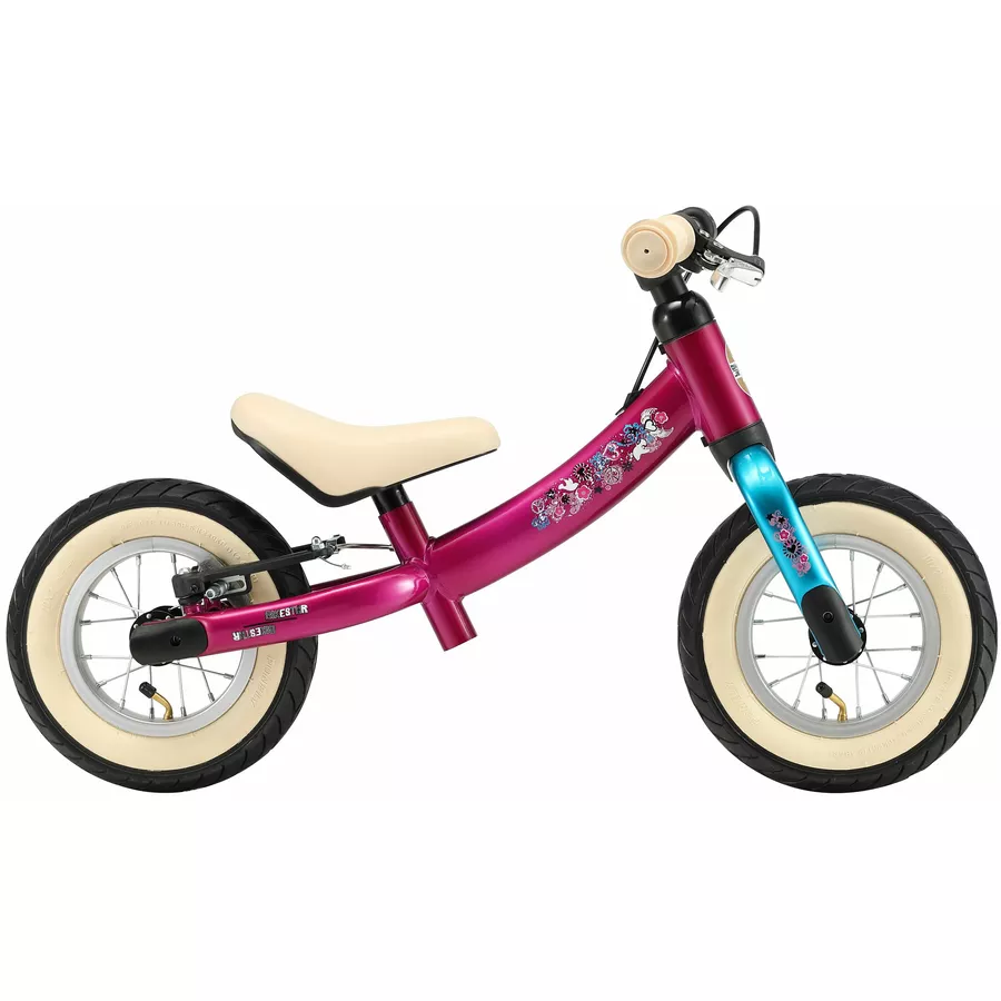 Bikestar Laufrad 10 Zoll Sport Flex berry, türkis