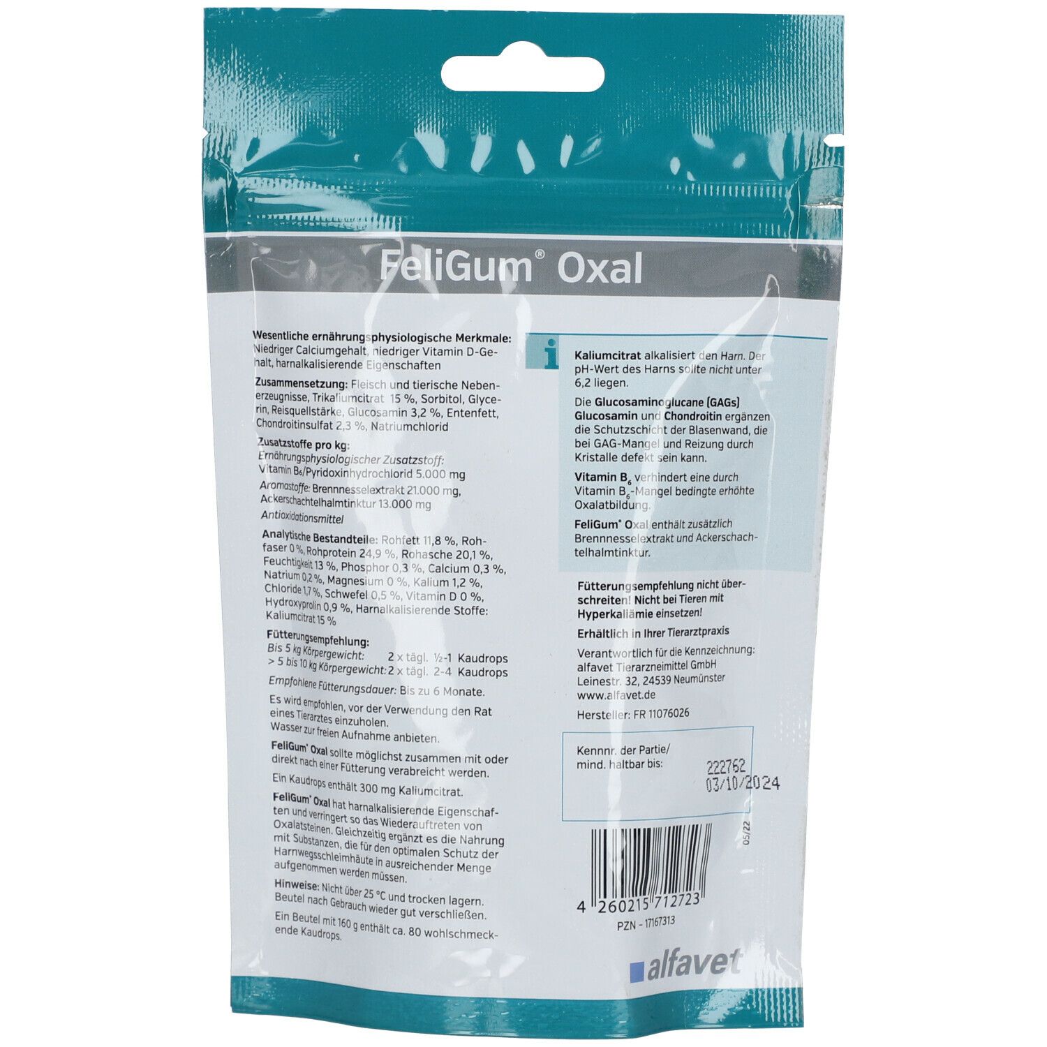 FeliGum® Oxal