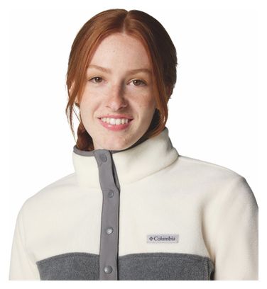 Polaire Columbia Benton Springs 1/2 Snap Gris Femme