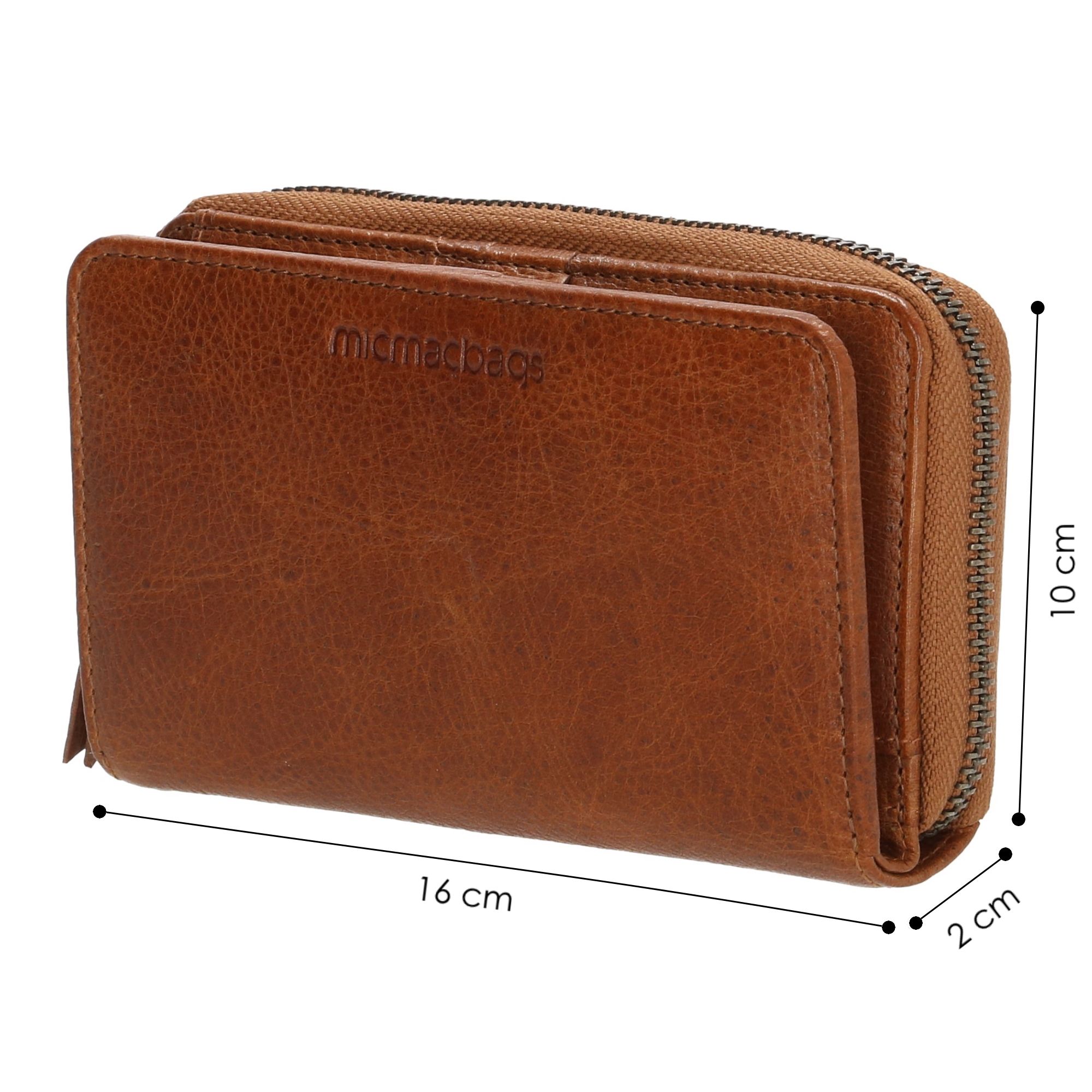 Micmacbags Porto Portemonnee Bruin