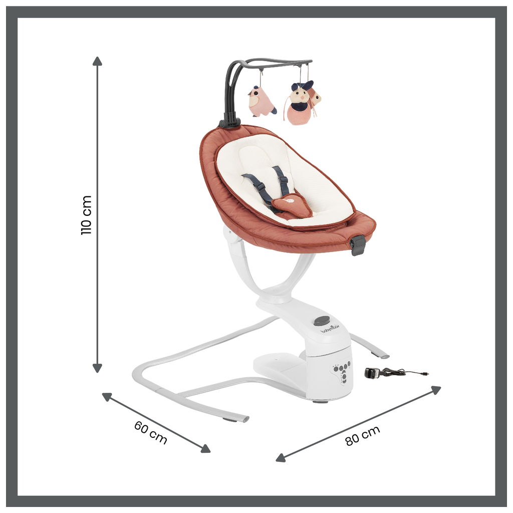 BabymoovBabymoov   Babyschaukel Swoon Motion terracotta