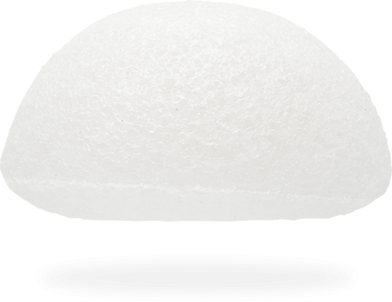 The Konjac Sponge Company  The Elements Water with 100% Pure White Konjac Full Size Facial Sponge