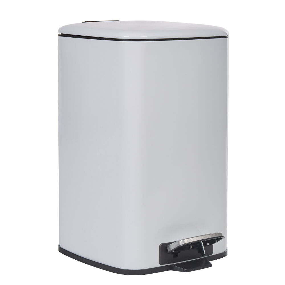 Poubelle pédale blanche 20 L