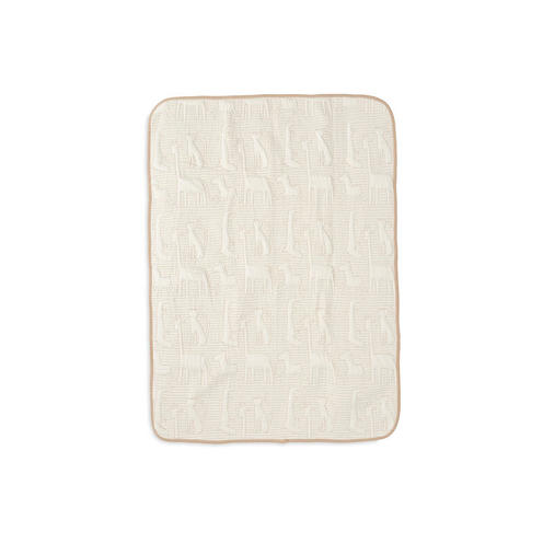 Couverture berceau Jungle jambo - Biscuit - JOLLEIN