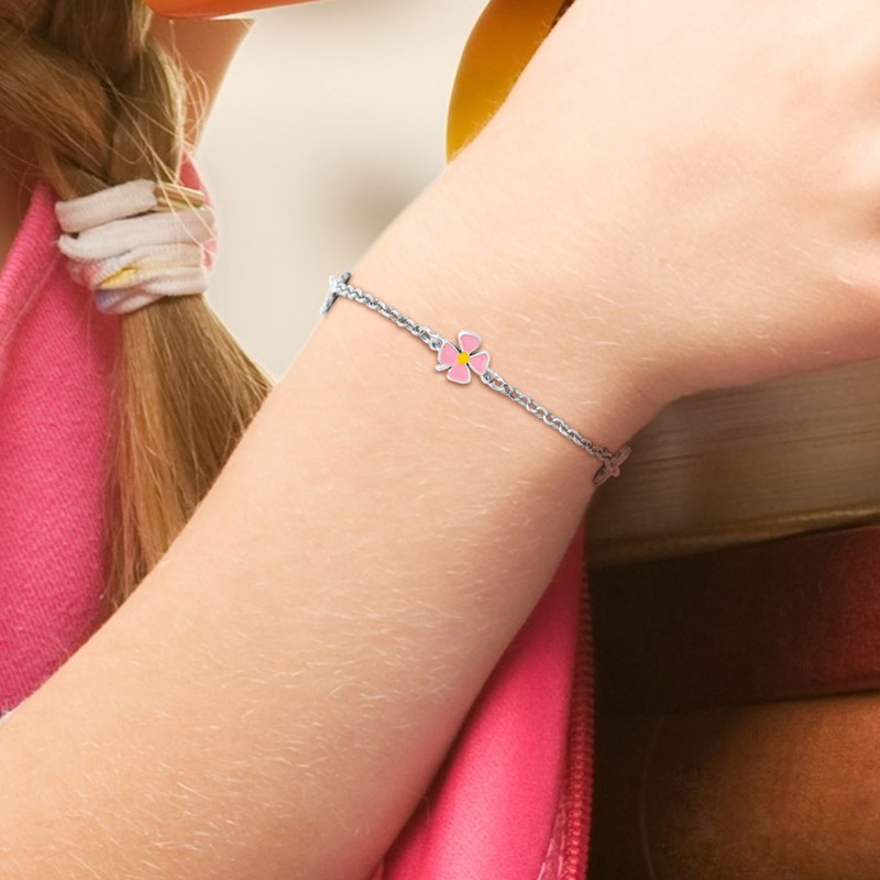 Bracelet 3 FLEURS - Argent 925