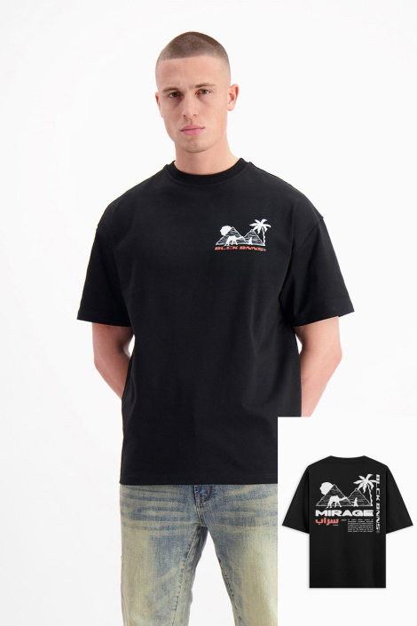 Black Bananas zwarte heren t-shirt