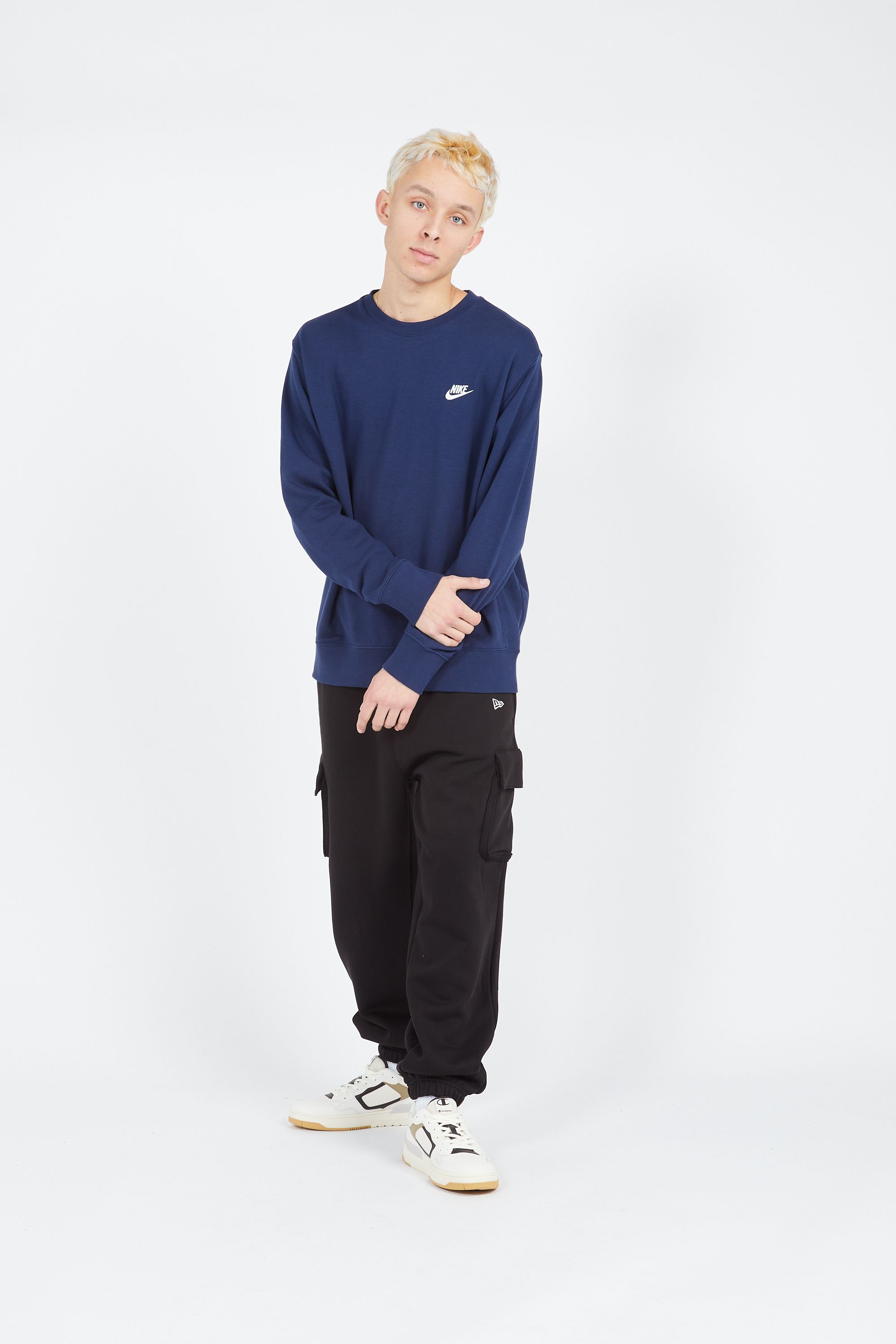 NIKE Sweatshirt  CLUB CREW  Bleu