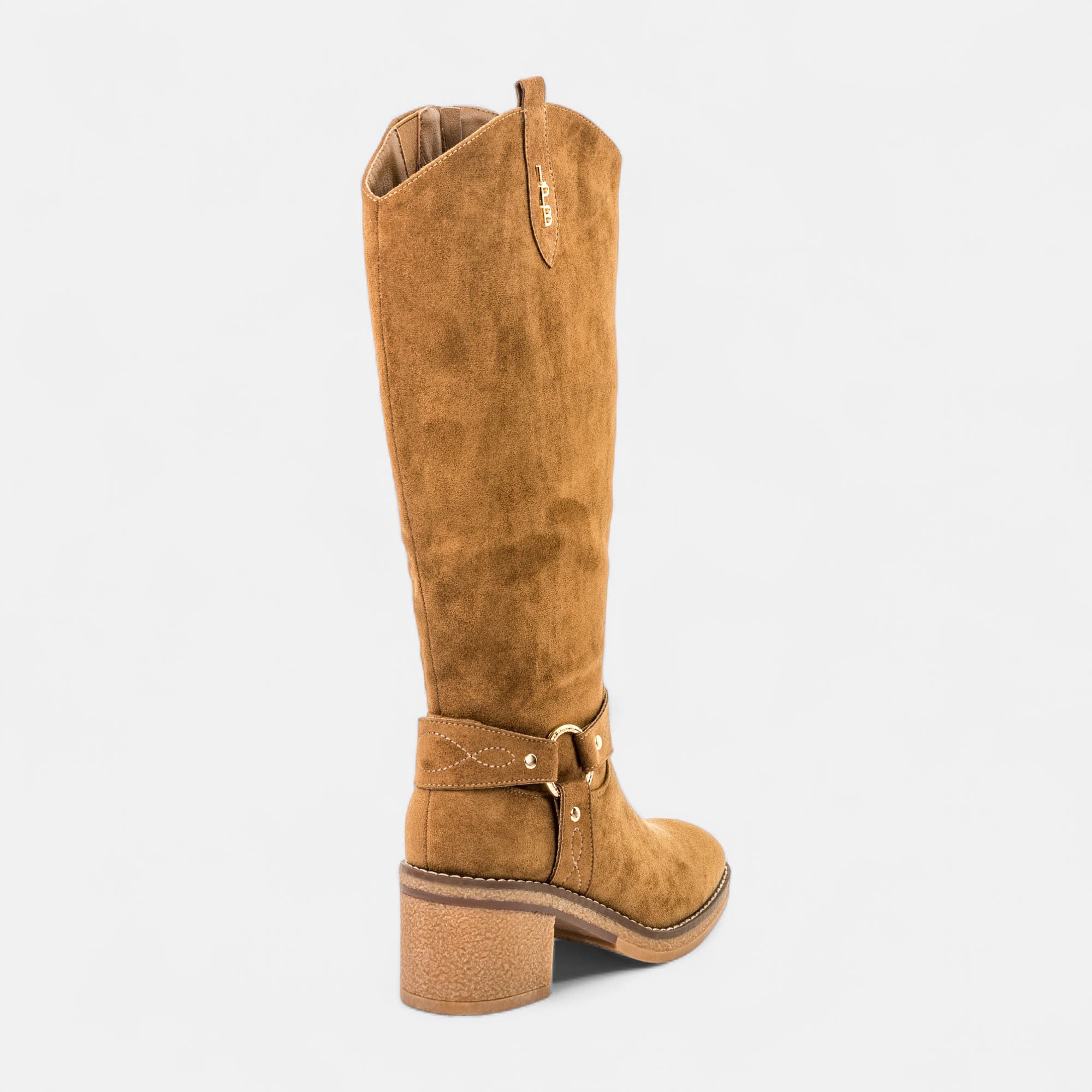 Bottes à talon Femme camel