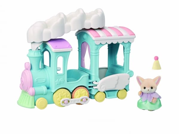 Sylvanian Families Floating Cloud Rainbow Train