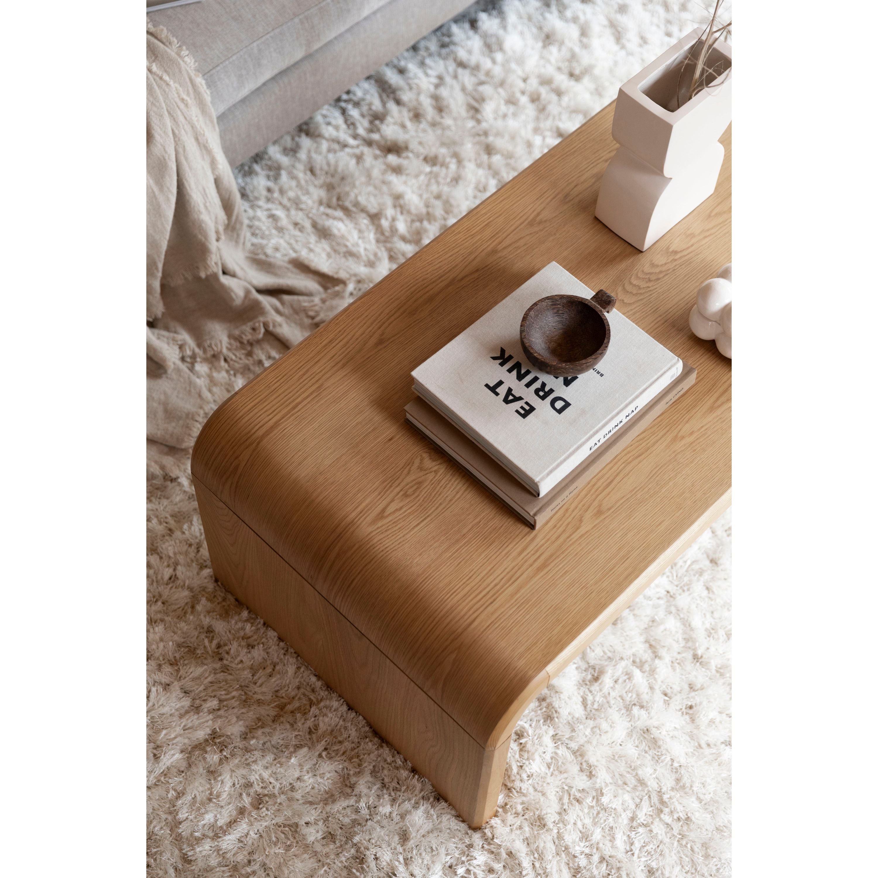 Zuiver Brave Salontafel Hout - Bruin