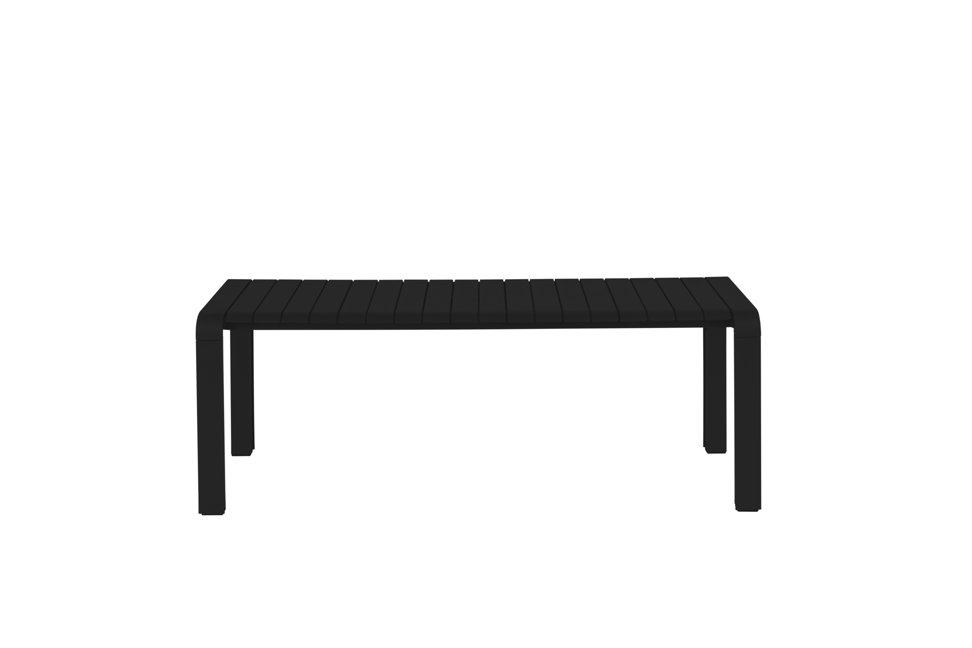 Zuiver tuinbank Vondel Zwart 129,5x45 cm