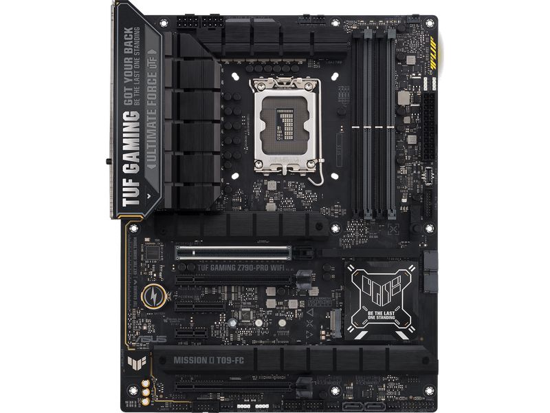 ASUS Mainboard TUF GAMING Z790-PRO WIFI Gaming ATX-Motherboard mit LGA 1700 Sockel und WLAN