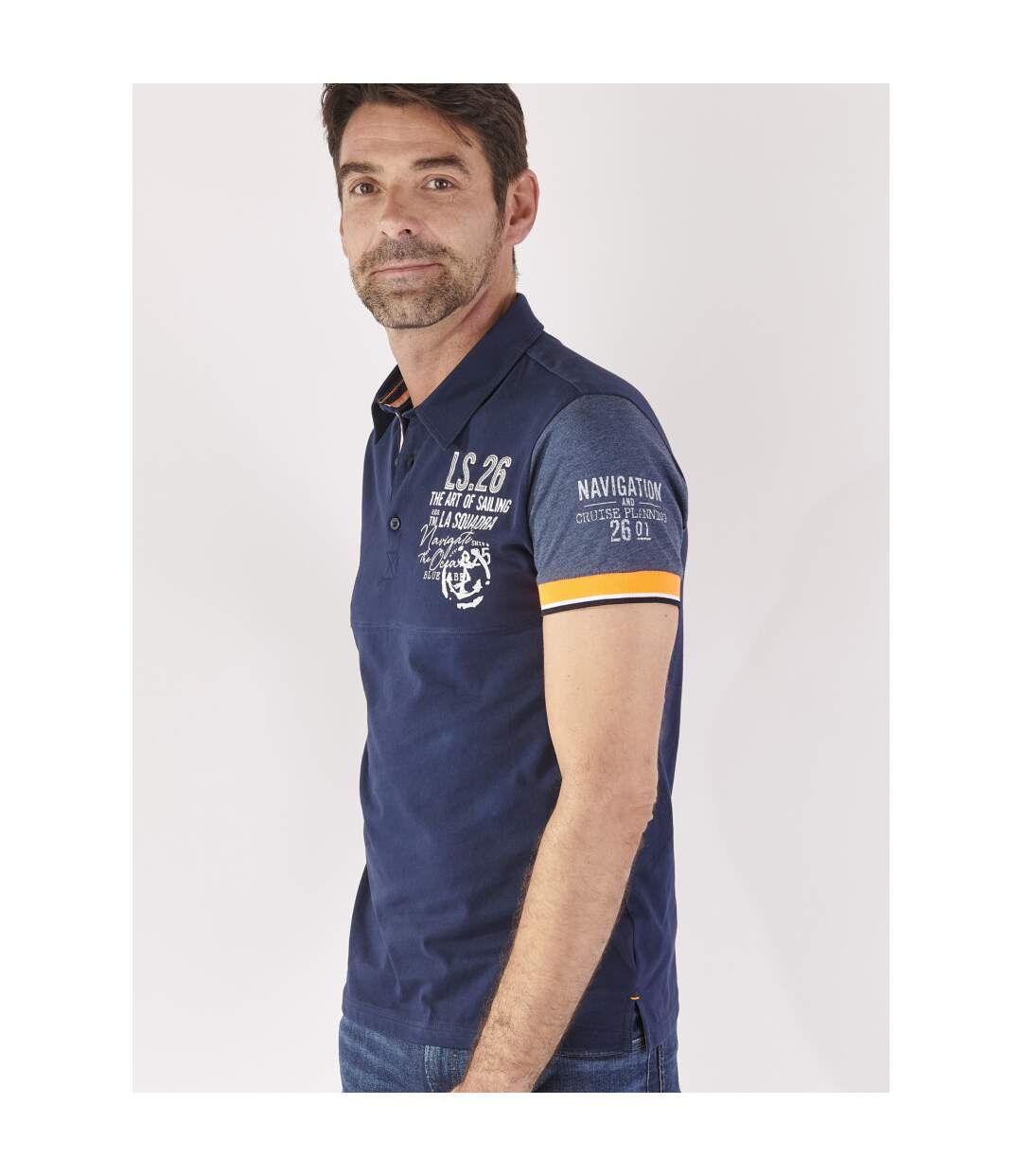 Polo fantaisie imprime
