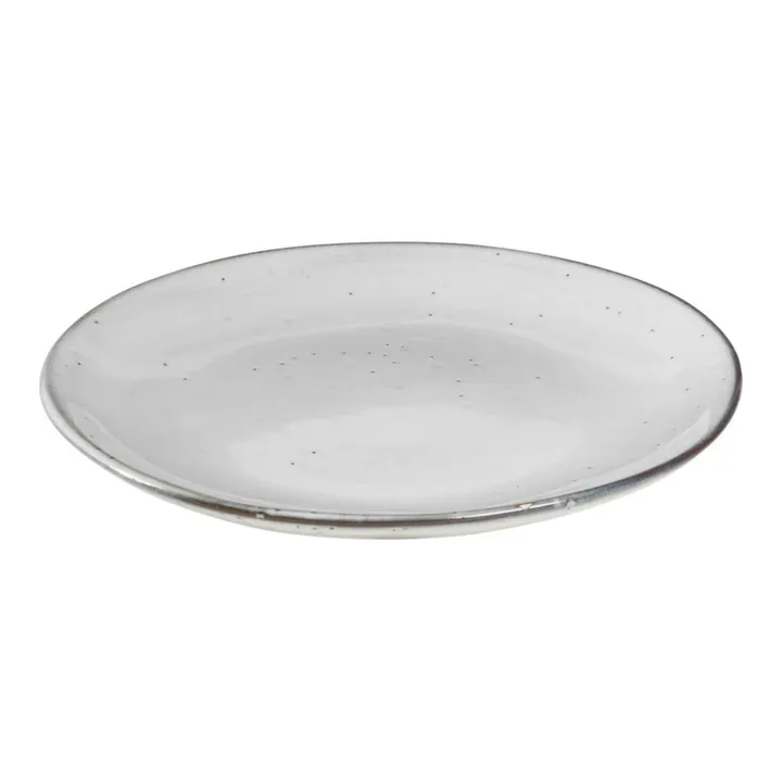Broste Copenhagen Assiette Nordic sand en grès | Gris clair