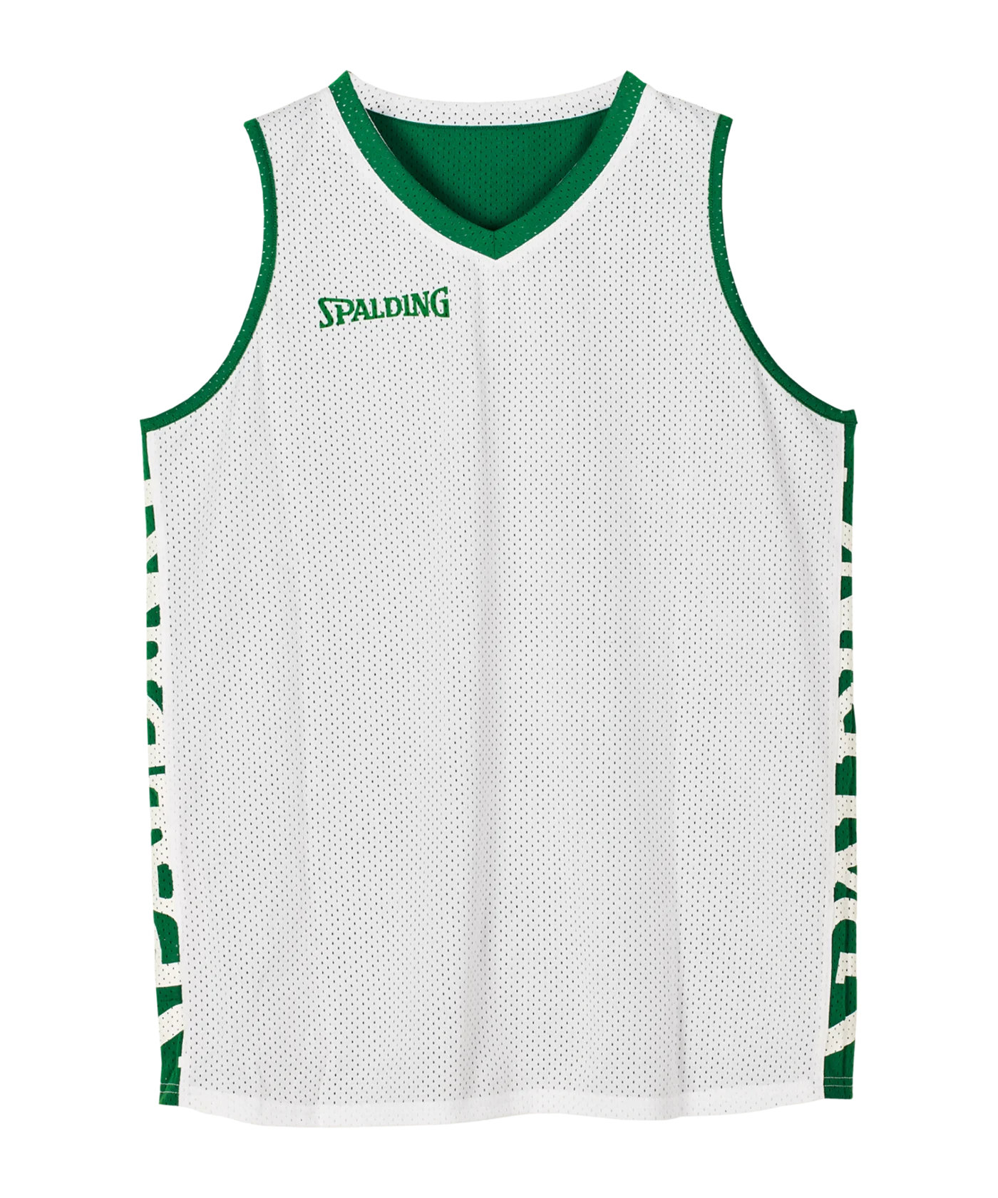 Spalding Essential Reversible Shirt Grün Weiss F04