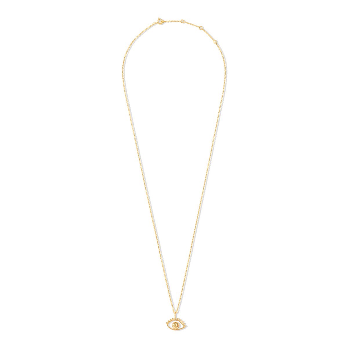 Collier oeil en vermeil AJNA