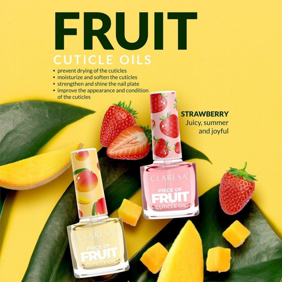 Claresa Piece Of Fruit Cuticle Oil Strawberry 5g