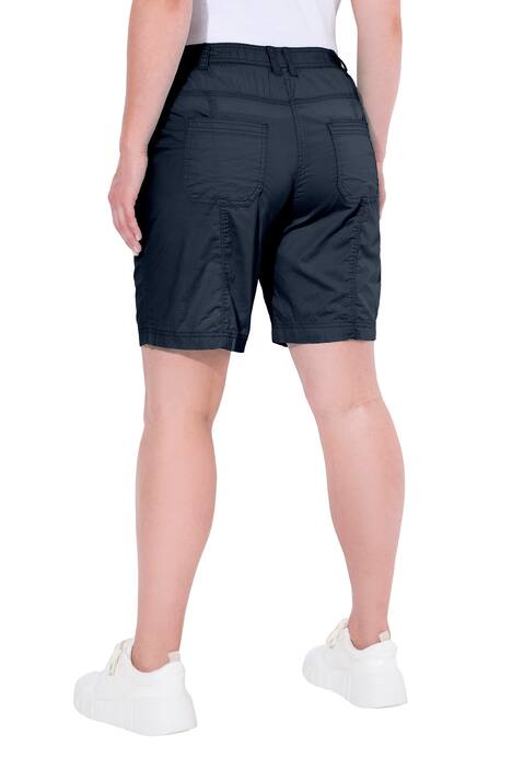 Cargo-Bermuda, Komfortbund, 4-Pocket-Schnitt, marine