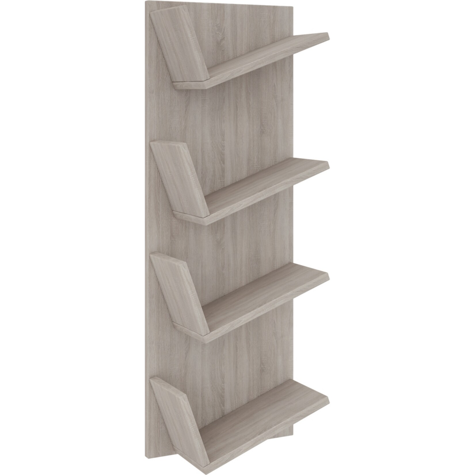 VCM Holz Wandregal Hängeregal Regal Bücherregal Wandboard Deko Board Lansi Mini