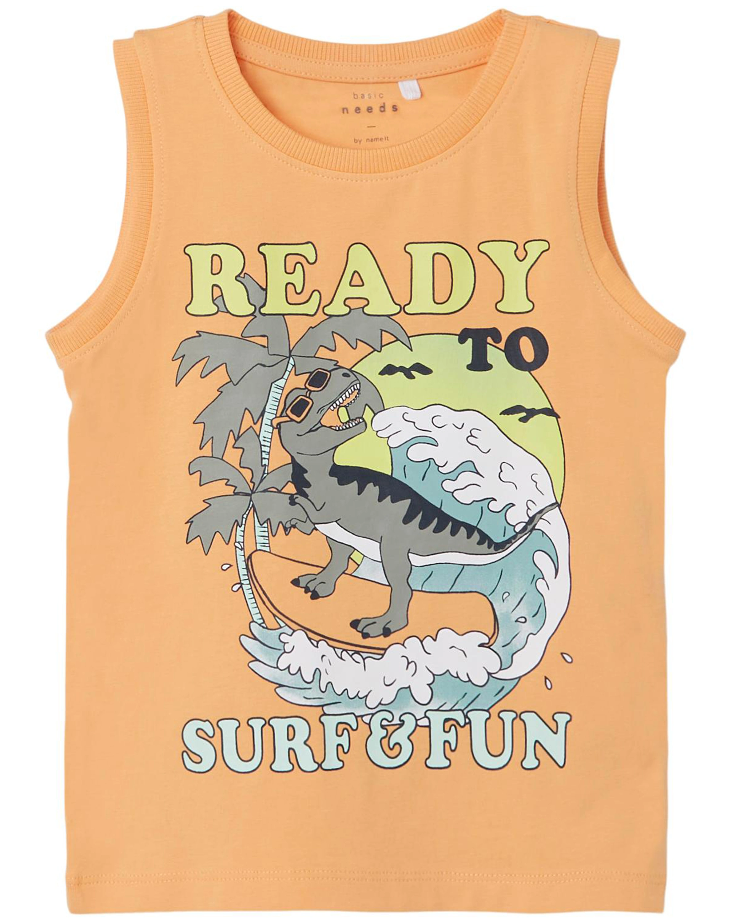 Tanktop NMMVUX in salmon buff