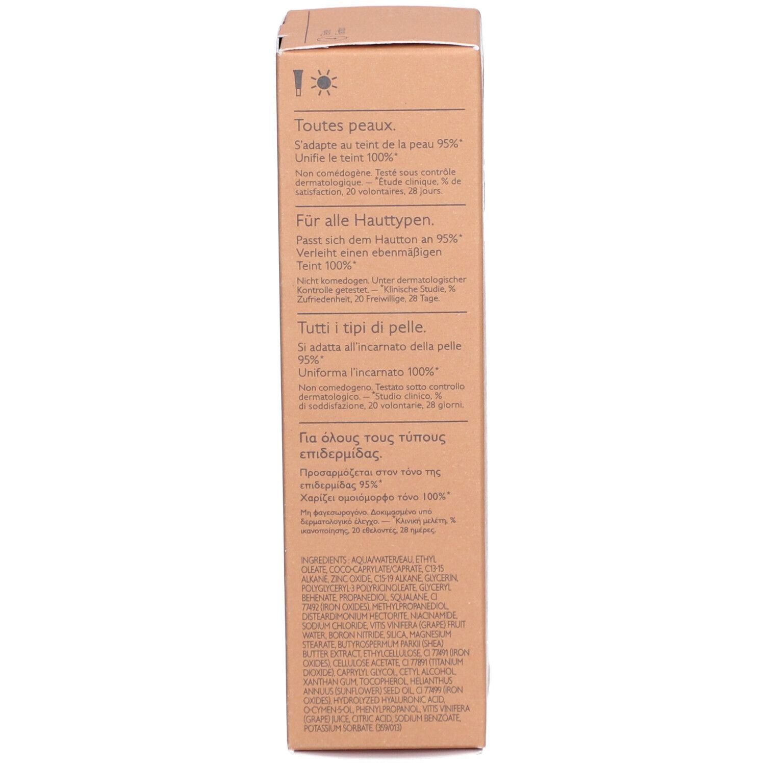 Caudalie Vinocrush CC Cream - Farbton 4