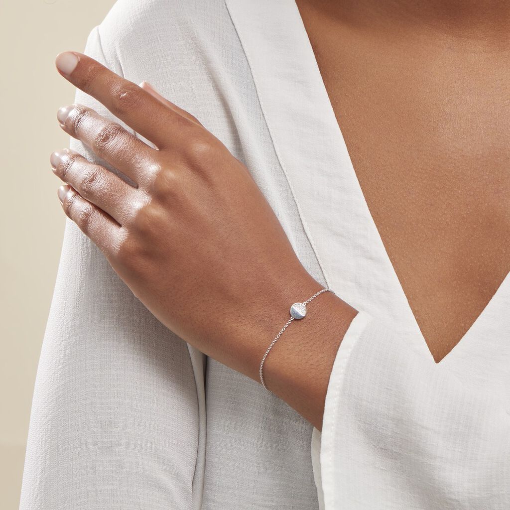 Bracelet Argent Viviano Oxydes De Zirconium