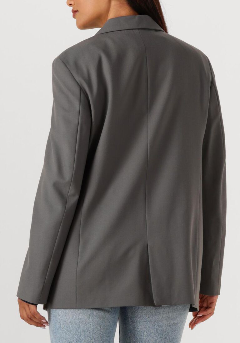 grijze closed blazer lola