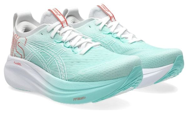 Chaussures Running Asics Gel-Nimbus 27 Paris Bleu/Blanc Femme