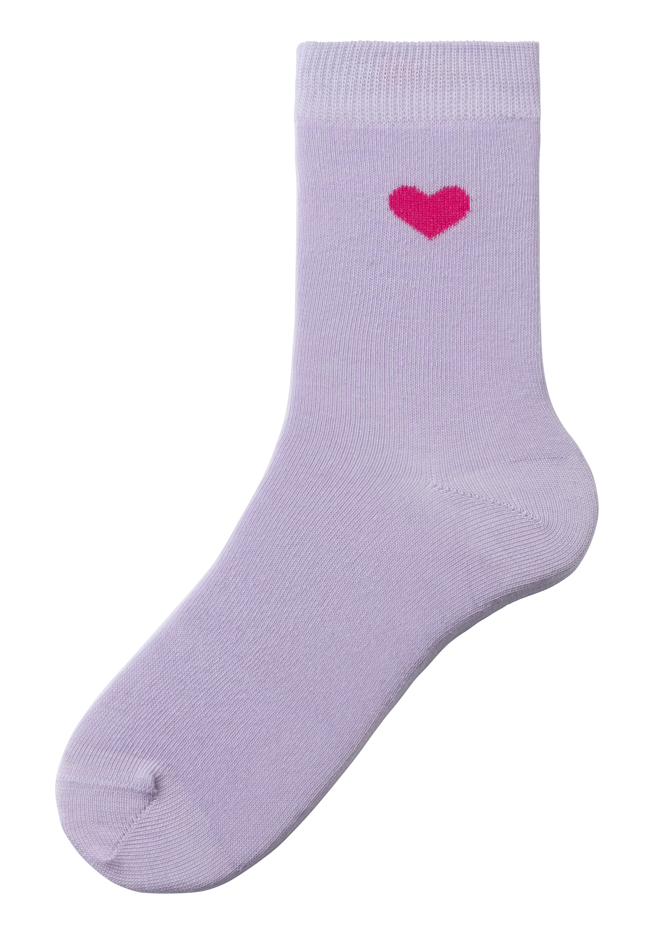 LASCANA Basicsocken Box, 7 Stk. tlg. in Geschenkbox für den Valentinstag