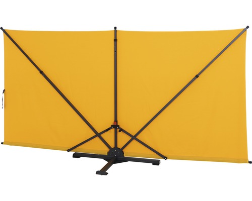 Ben privacyscherm 150 x 280 cm polyester geel