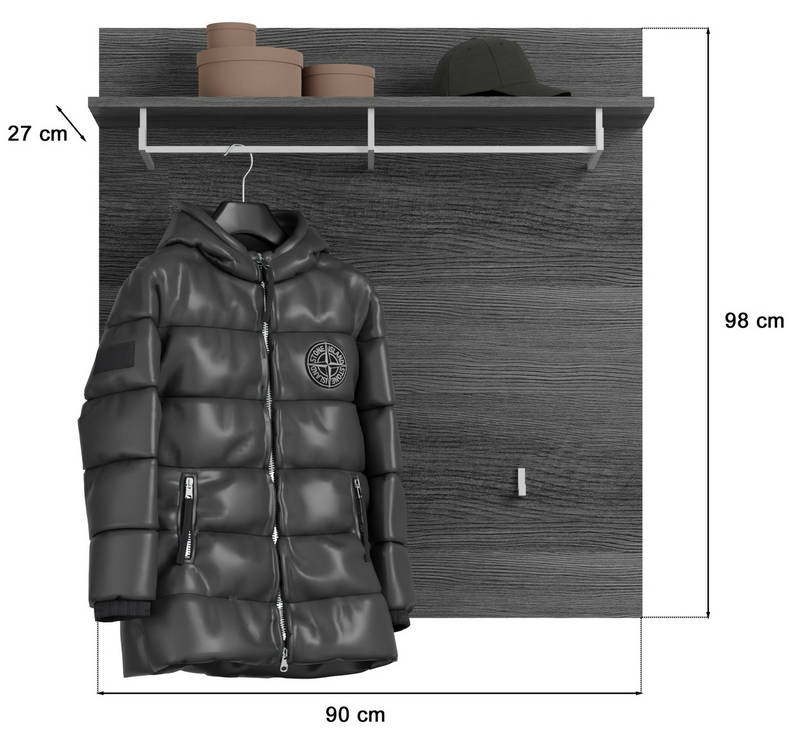 MID.YOU Garderoben-Set 4tlg. SCOUT