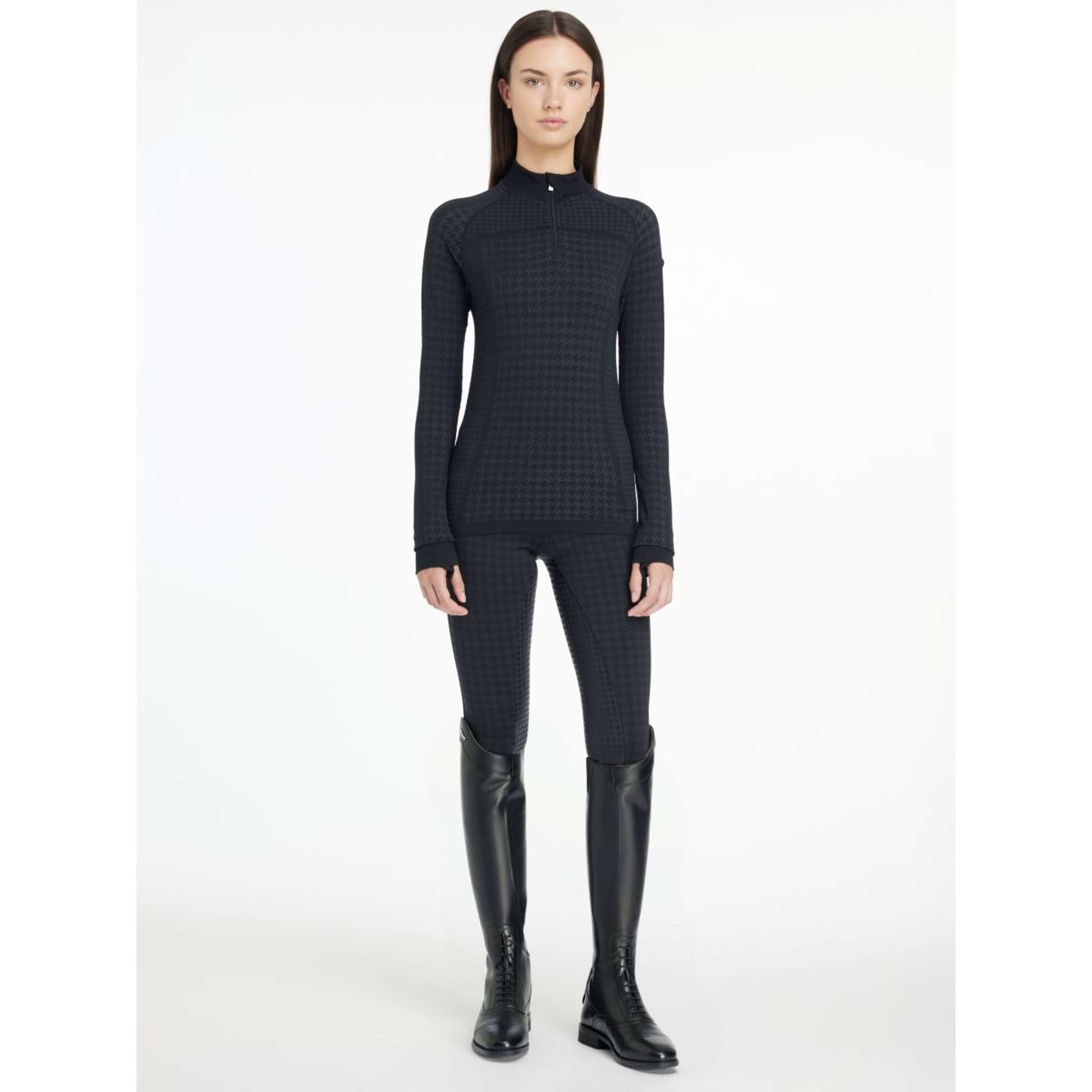 LeMieux Baselayer Aspen Houndstooth