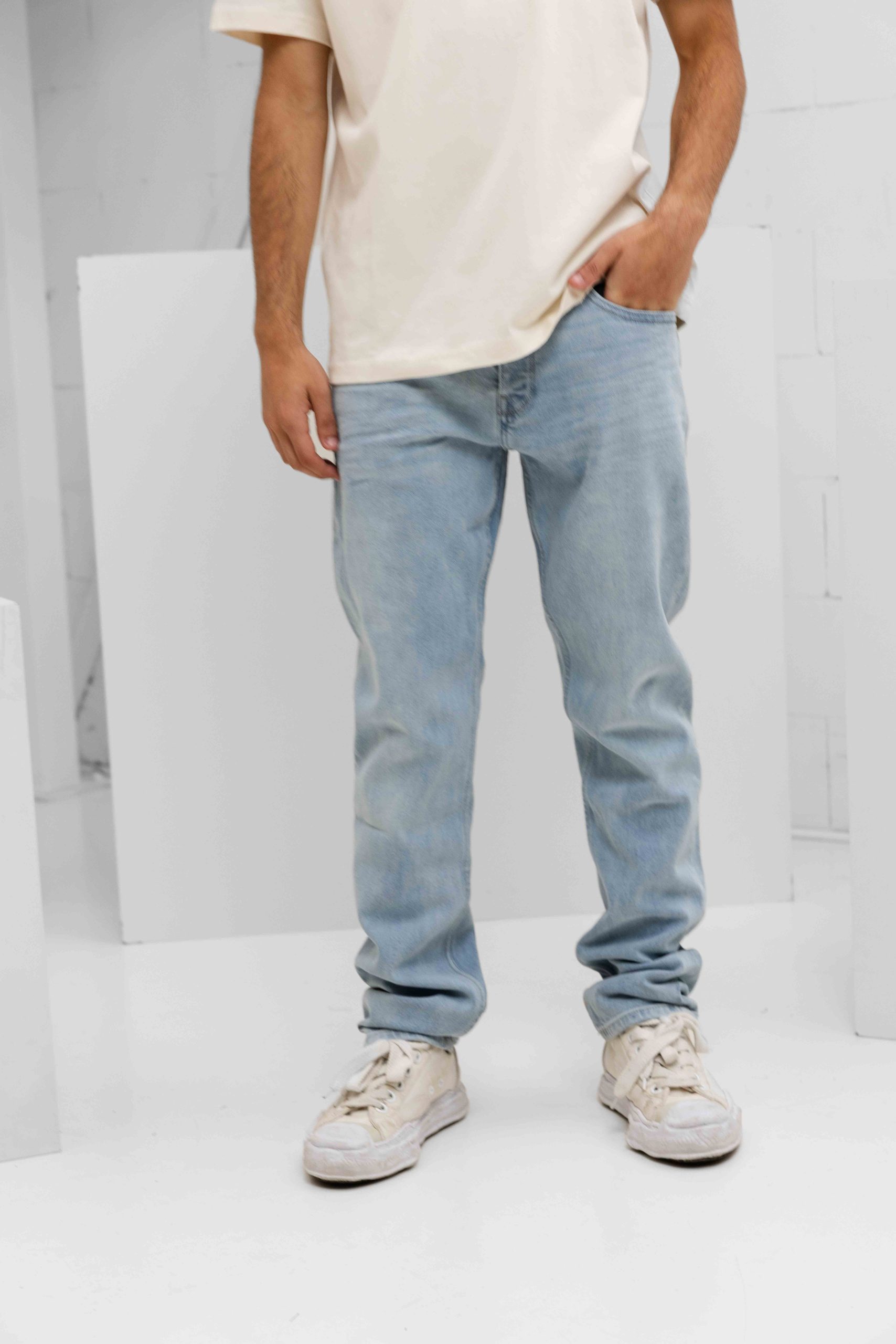 Pure Path The Ryan Jeans W1656 Heren Lichtblauw